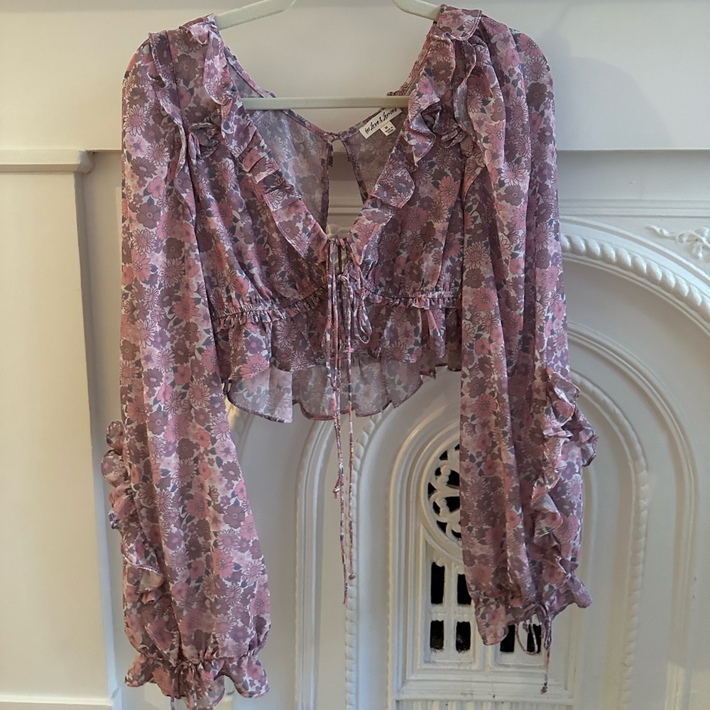 For Love & Lemons Simona Top